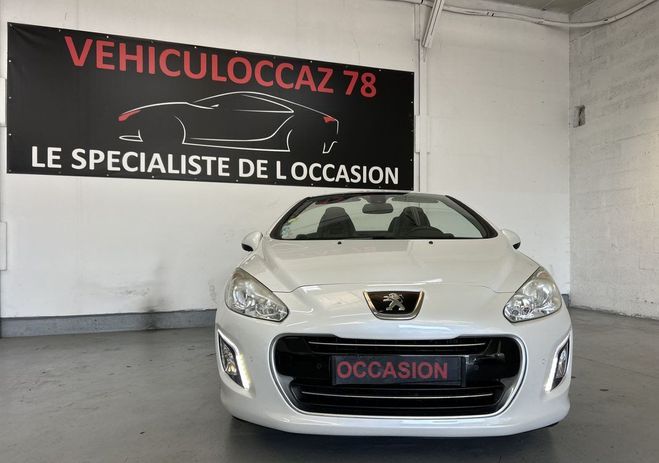 Peugeot 308 CC 2.0 hdi 163 cv feline cuir dvd gps 06 Blanc de 2012