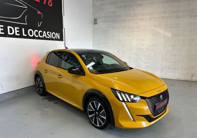 Peugeot 208 1.2 100 cv gt line camera 08-2020 4x Jaune de 2020