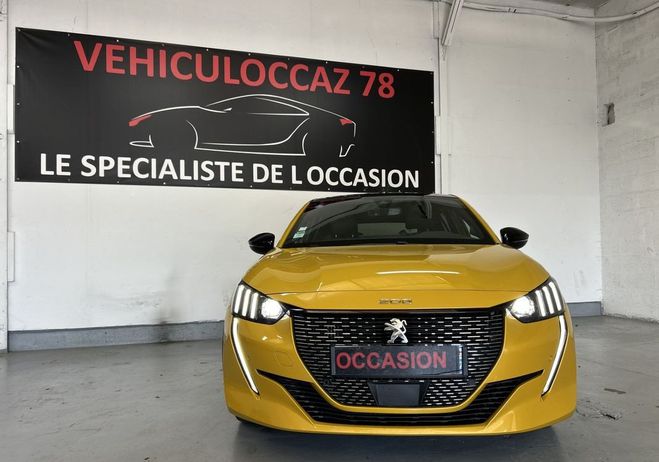 Peugeot 208 1.2 100 cv gt line camera 08-2020 4x Jaune de 2020