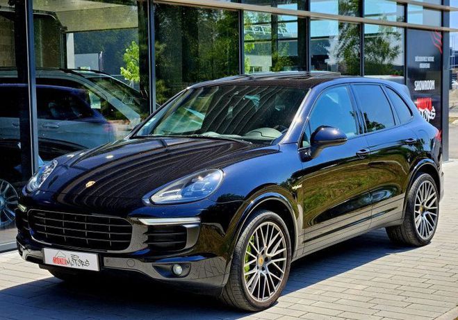 Porsche Cayenne (958) 3.0 416CH S E-HYBRID PLATINUM EDIT Noir de 2016
