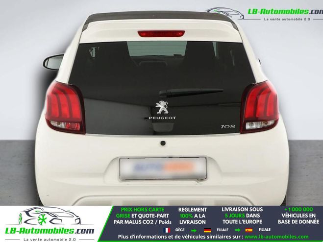 Peugeot 108 VTi 72ch BVA Blanc de 2019