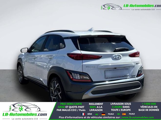 Hyundai Kona 1.6 GDi 141 Hybrid Blanc de 2023