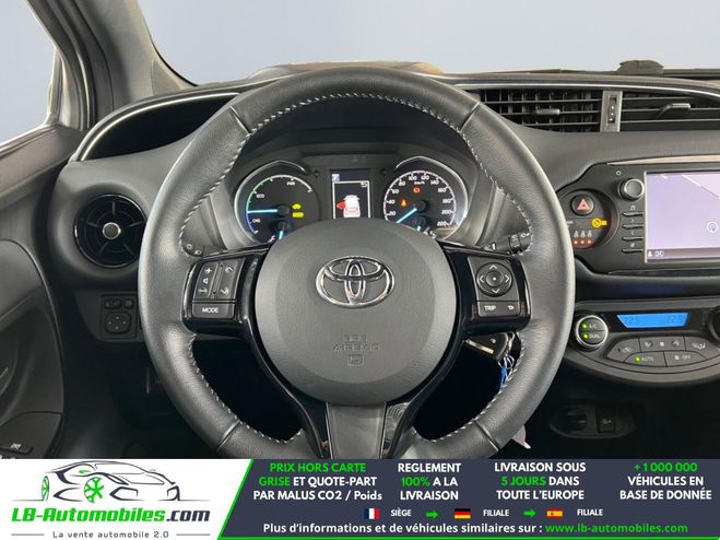 Toyota Yaris HYBRIDE 100ch Blanc M�tallique de 2018