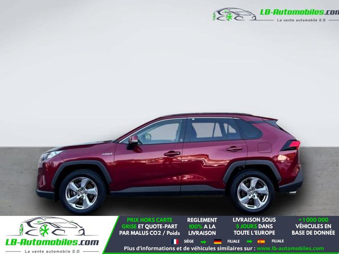 Toyota RAV 4 Hybride 218 ch 2WD Rouge M�tallique de 2020