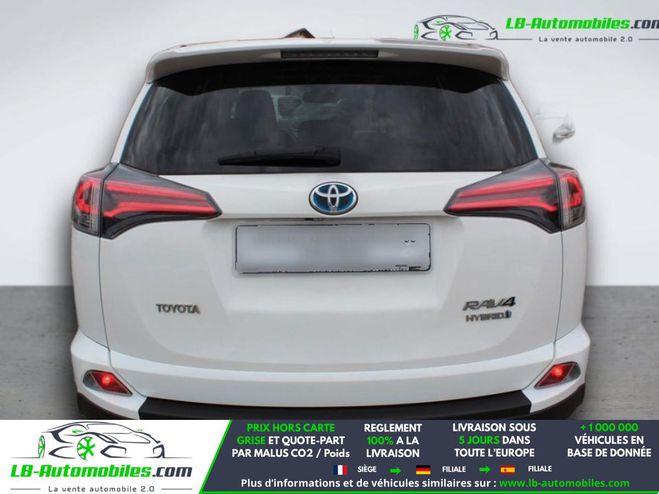 Toyota RAV 4 Hybride 197ch 2WD Blanc de 2017