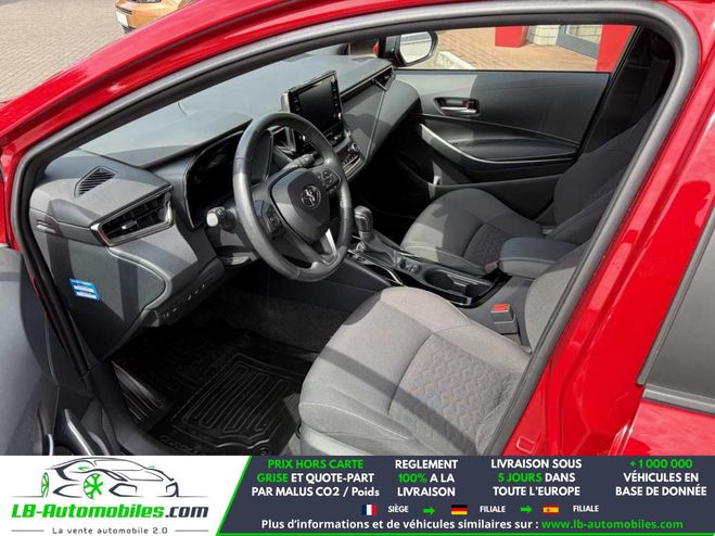 Toyota Corolla Hybride 122 ch BVA Rouge M�tallique de 2022