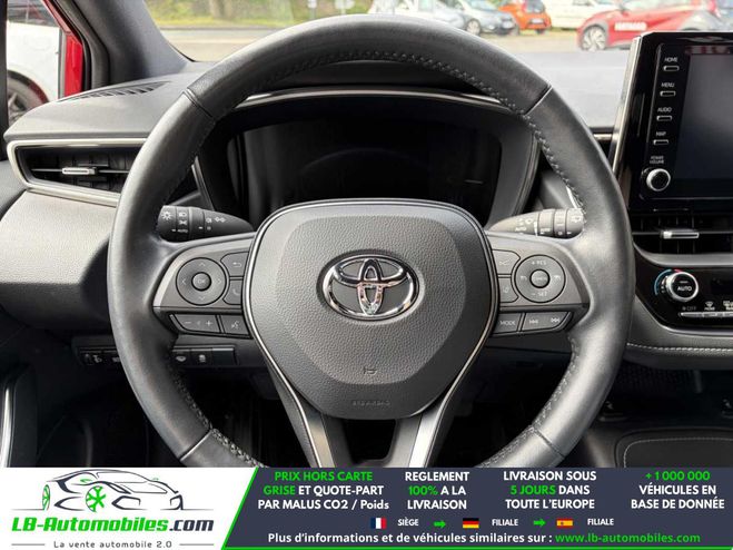 Toyota Corolla Hybride 122 ch BVA Rouge M�tallique de 2022
