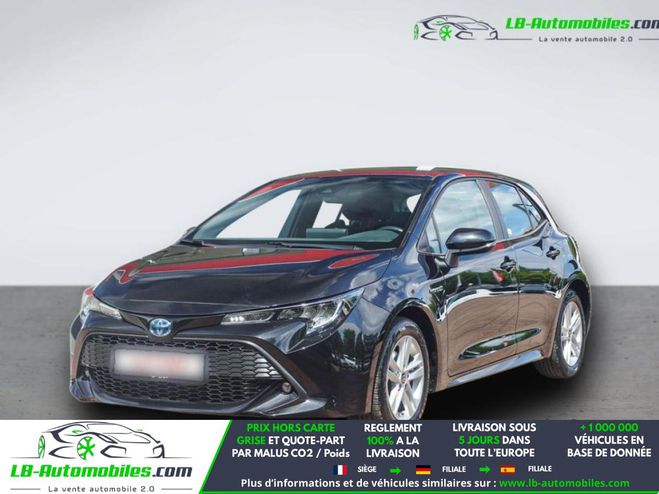 Toyota Corolla Hybride 122 ch BVA Noir M�tallique de 2020