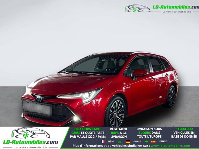 Toyota Corolla Hybride 184h BVA Rouge de 2019