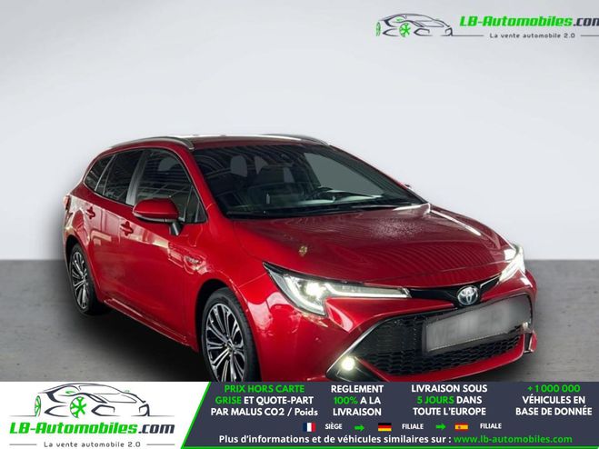 Toyota Corolla Hybride 184h BVA Rouge de 2019