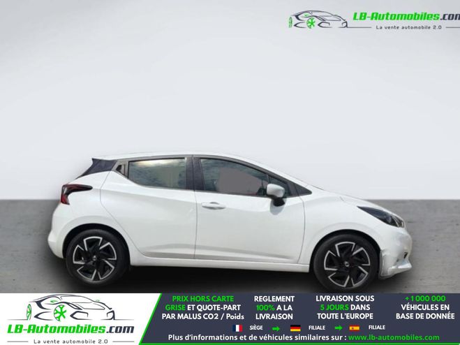 Nissan Micra IG-T 92 BVA Blanc M�tallique de 2021