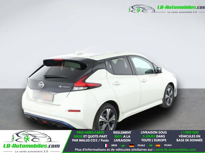 Nissan Leaf Electrique 62kWh 217 ch BVA Blanc de 2021
