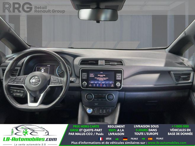 Nissan Leaf Electrique 62kWh 217 ch BVA Blanc de 2021