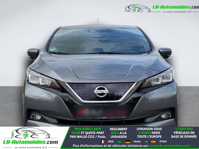 Nissan Leaf Electrique 62kWh 217 ch BVA Gris M�tallique de 2020