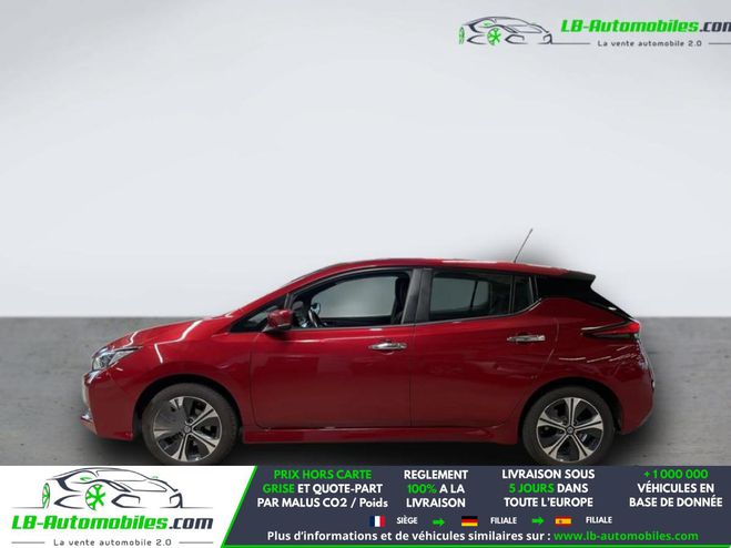 Nissan Leaf Electrique 62kWh 217 ch BVA Rouge M�tallique de 2021
