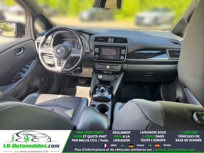 Nissan Leaf Electrique 62kWh 217 ch BVA Noir M�tallique de 2021