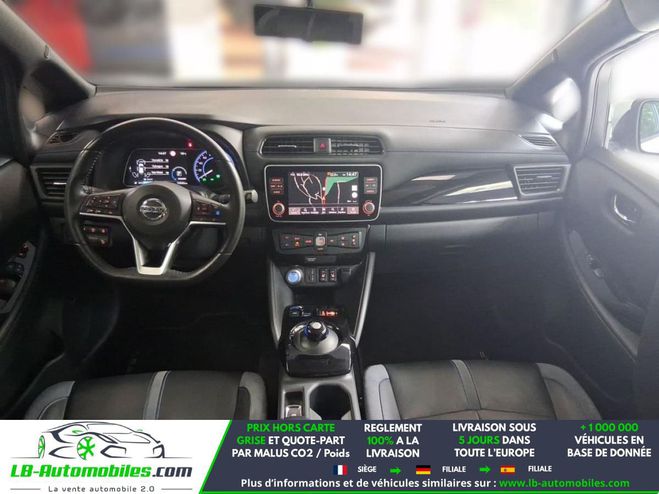 Nissan Leaf Electrique 62kWh 217 ch BVA Blanc M�tallique de 2021
