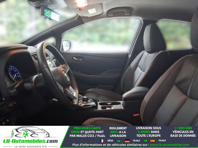 Nissan Leaf Electrique 62kWh 217 ch BVA Blanc M�tallique de 2021