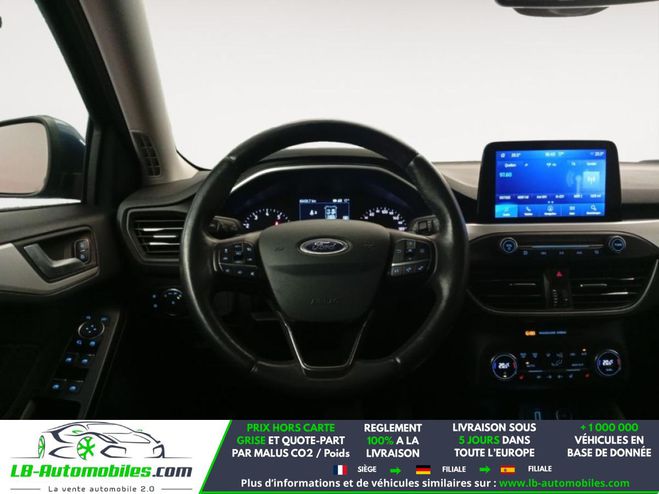 Ford Focus 1.0 EcoBoost 125 mHEV BVA Bleu M�tallique de 2018