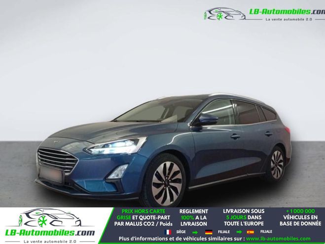 Ford Focus 1.0 EcoBoost 125 mHEV BVA Bleu M�tallique de 2018
