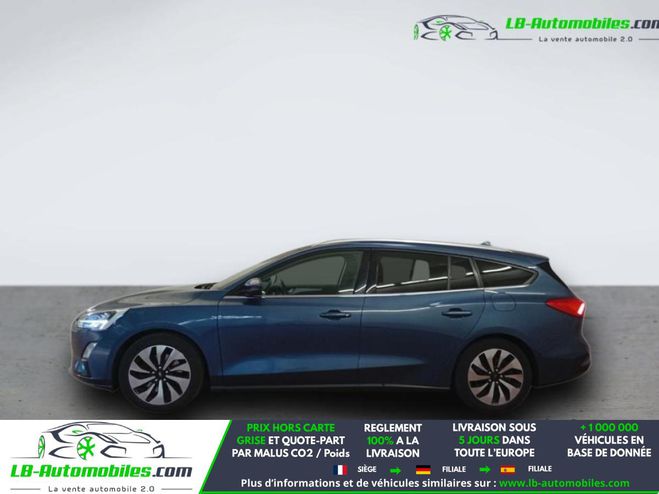 Ford Focus 1.0 EcoBoost 125 mHEV BVA Bleu M�tallique de 2018