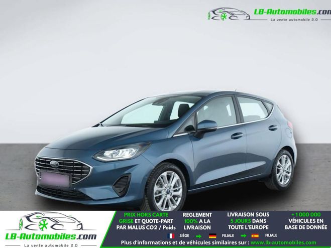 Ford Fiesta 1.0 EcoBoost 125 ch mHEV BVM Bleu M�tallique de 2022