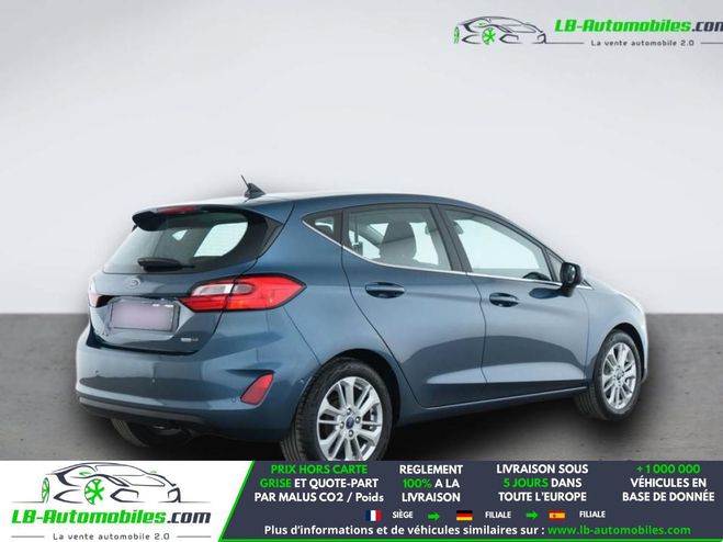 Ford Fiesta 1.0 EcoBoost 125 ch mHEV BVM Bleu M�tallique de 2022