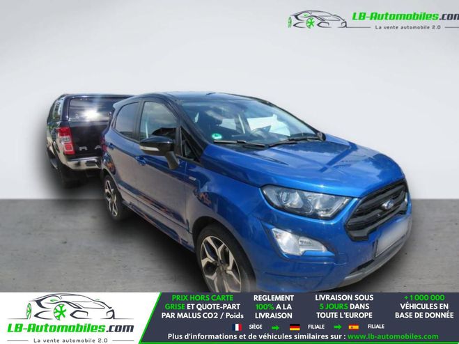 Ford Ecosport 1.0 EcoBoost 140 BVM Bleu M�tallique de 2018