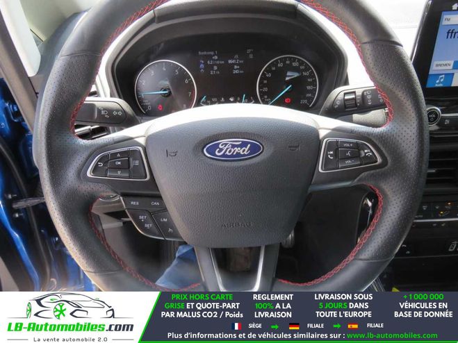 Ford Ecosport 1.0 EcoBoost 140 BVM Bleu M�tallique de 2018