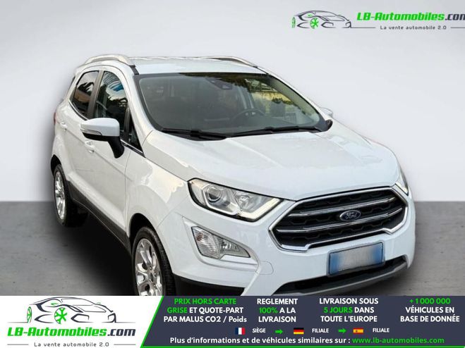 Ford Ecosport 1.0 EcoBoost 125ch BVM Blanc de 2020