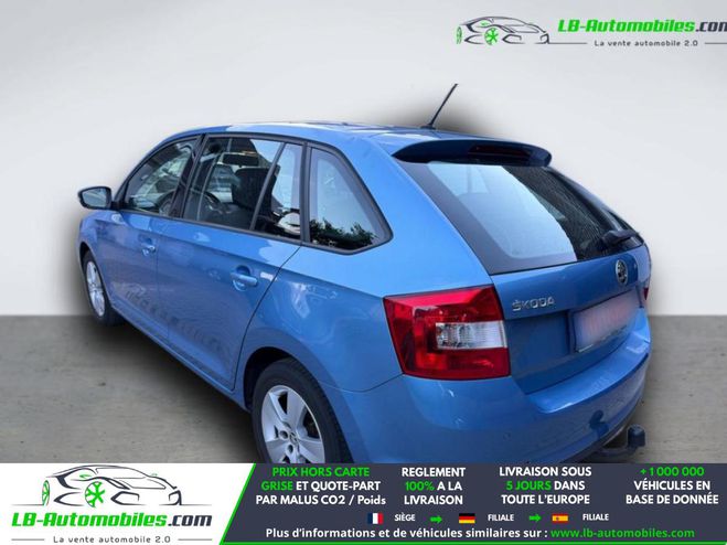 Skoda Rapid 1.2 TSI 110 ch BVM Bleu M�tallique de 2016