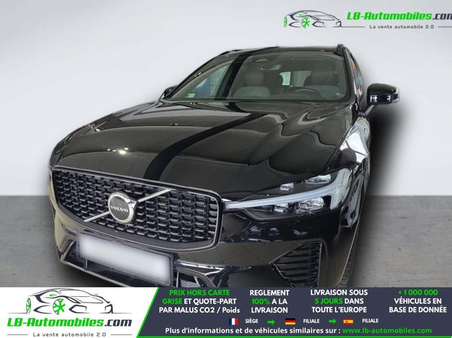 Volvo XC60 T6 AWD 253 ch + 145 ch BVA Noir de 2023