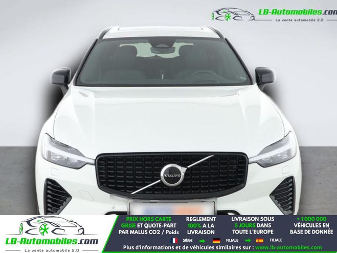 Volvo XC60 T6 AWD 253 ch + 145 ch BVA Blanc de 2022