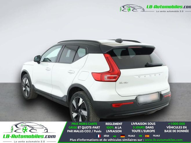 Volvo XC40 Electrique AWD 408 ch BVA Blanc M�tallique de 2023