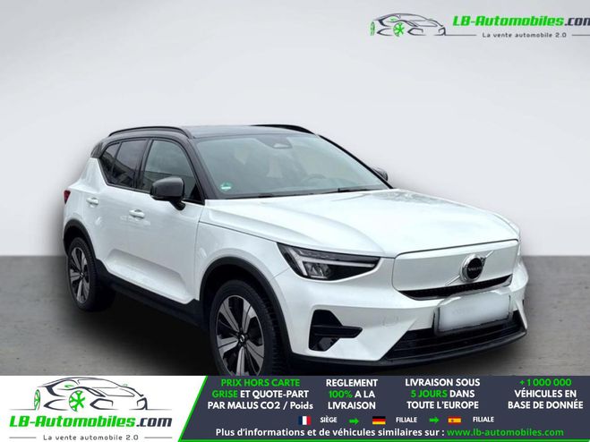 Volvo XC40 Electrique 238 ch BVA Blanc M�tallique de 2023