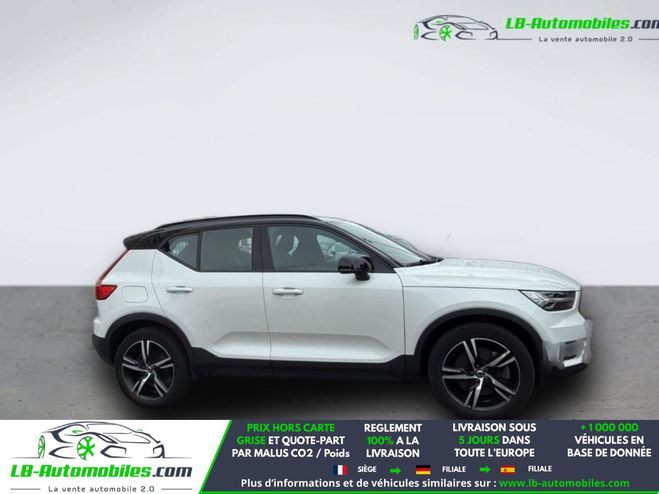 Volvo XC40 T5 180+82 ch BVA Blanc M�tallique de 2021