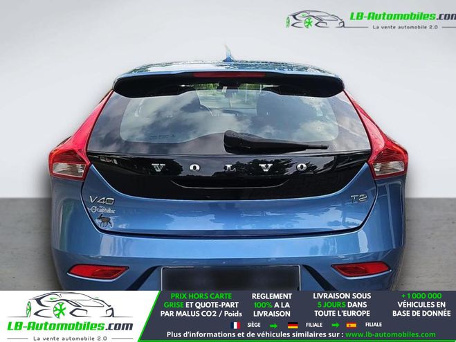 Volvo V40 T2 122 BVM Bleu M�tallique de 2016