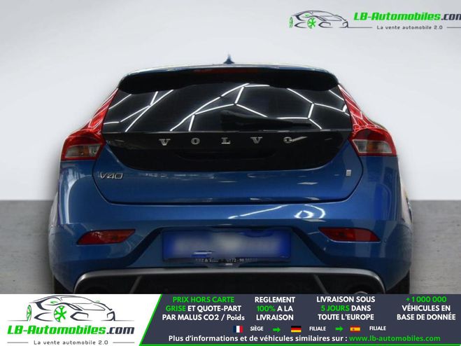 Volvo V40 T2 122 ch BVM Bleu M�tallique de 2018