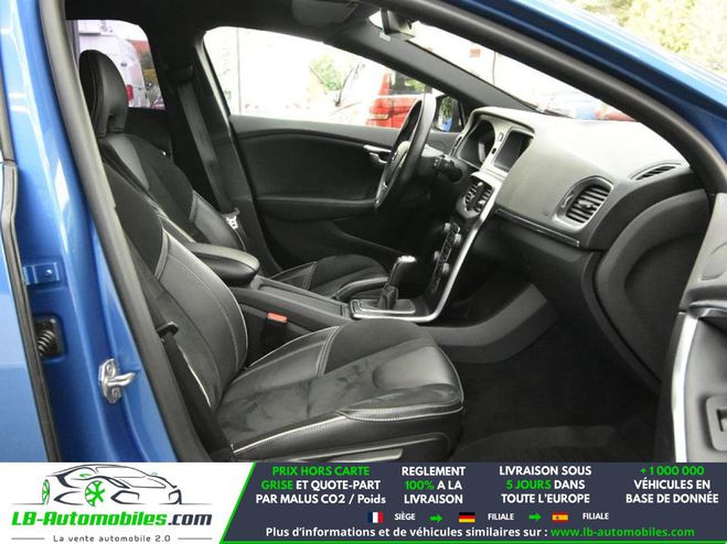 Volvo V40 T2 122 ch BVM Bleu M�tallique de 2018