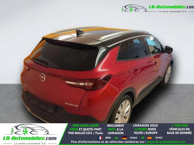 Opel Grandland X Hybrid4 300 ch AWD BVA Rouge de 2020