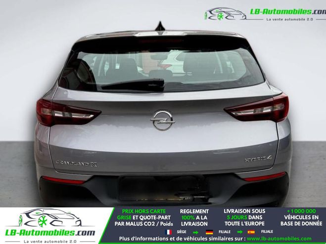 Opel Grandland X Hybrid4 300 ch AWD BVA Gris M�tallique de 2020