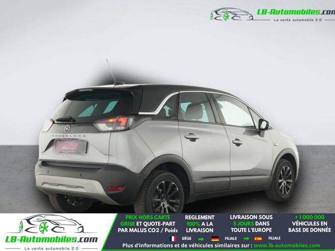 Opel Crossland 1.2 Turbo 110 ch BVM Argent� M�tallique de 2021