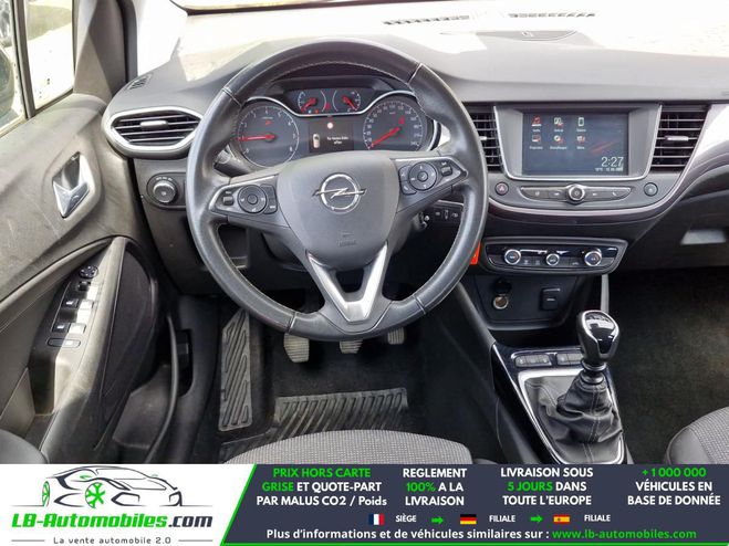 Opel Crossland 1.2 Turbo 110 ch BVM Gris M�tallique de 2022