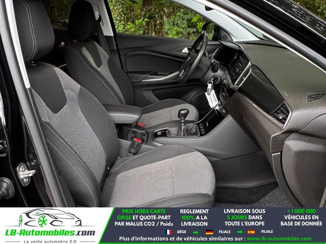 Opel Grandland 1.2 Turbo 130 ch BVM Noir M�tallique de 2022