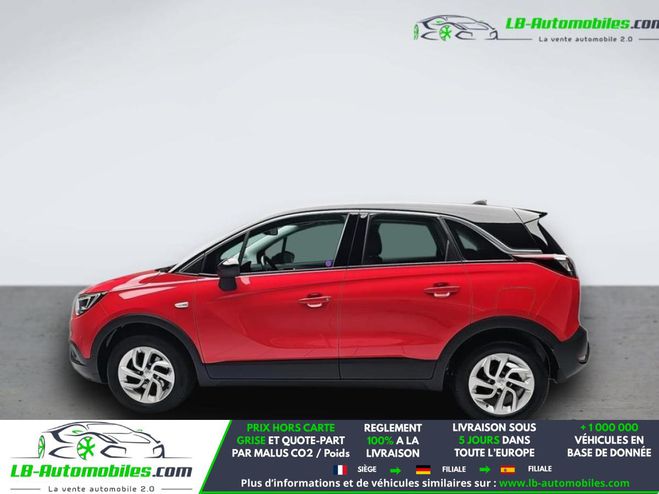Opel Crossland X 1.2 Turbo 110 ch BVA Rouge M�tallique de 2019