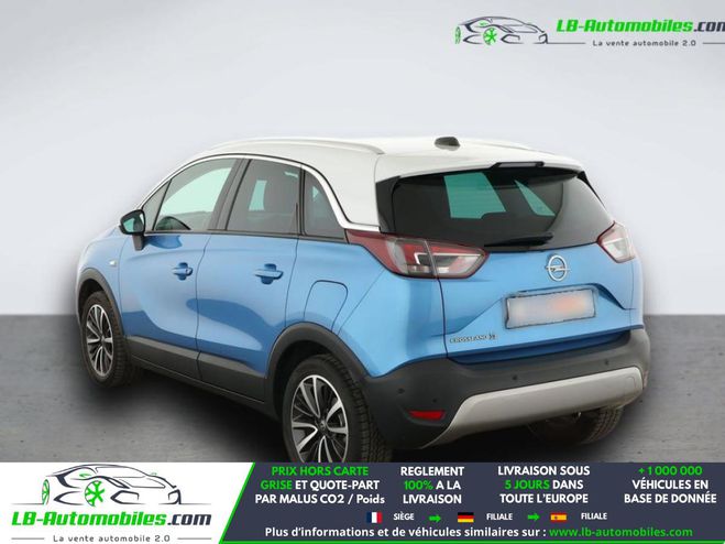 Opel Crossland X 1.2 Turbo 110 ch BVA Bleu M�tallique de 2019