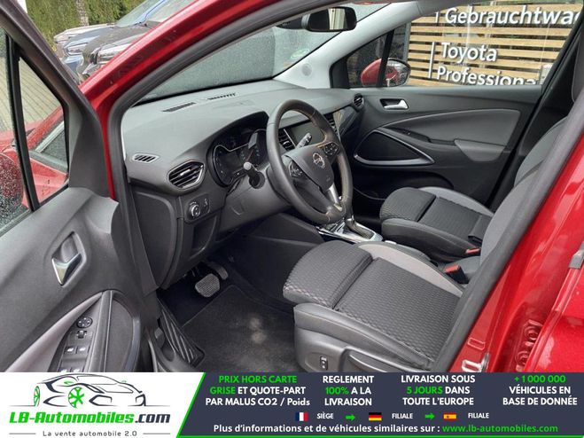 Opel Crossland X 1.2 Turbo 130 ch BVA Rouge M�tallique de 2020