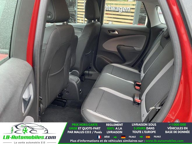 Opel Crossland X 1.2 Turbo 130 ch BVA Rouge M�tallique de 2020