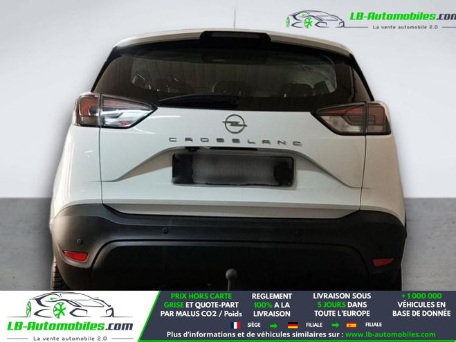 Opel Crossland 1.2 83 ch Blanc de 2022