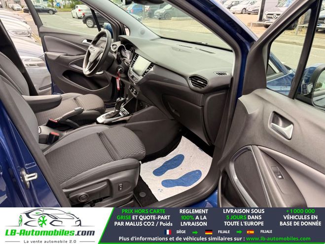 Opel Crossland X 1.2 Turbo 130 ch BVA Bleu M�tallique de 2020